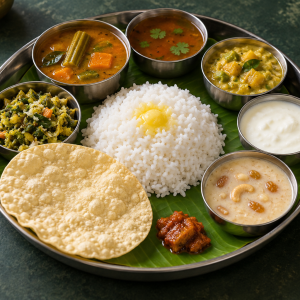 Light South Indian Thali